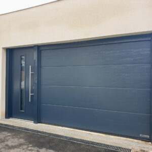 Porte de garage hortmann sur-mesure