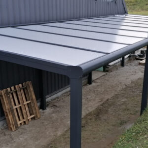 Installation abris voiture et carport sur mesure en aluminium en Savoie