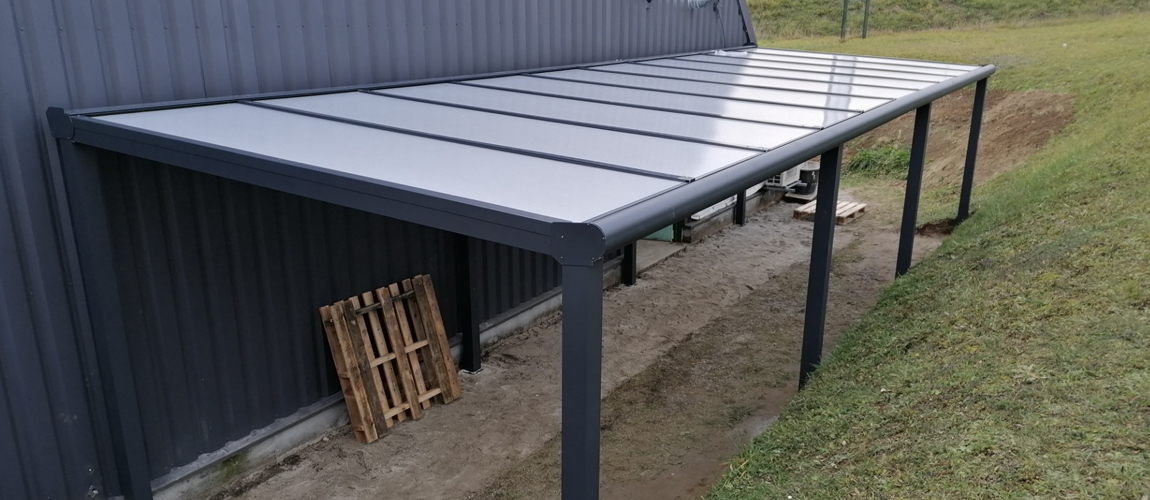 Installation abris voiture et carport sur mesure en aluminium en Savoie